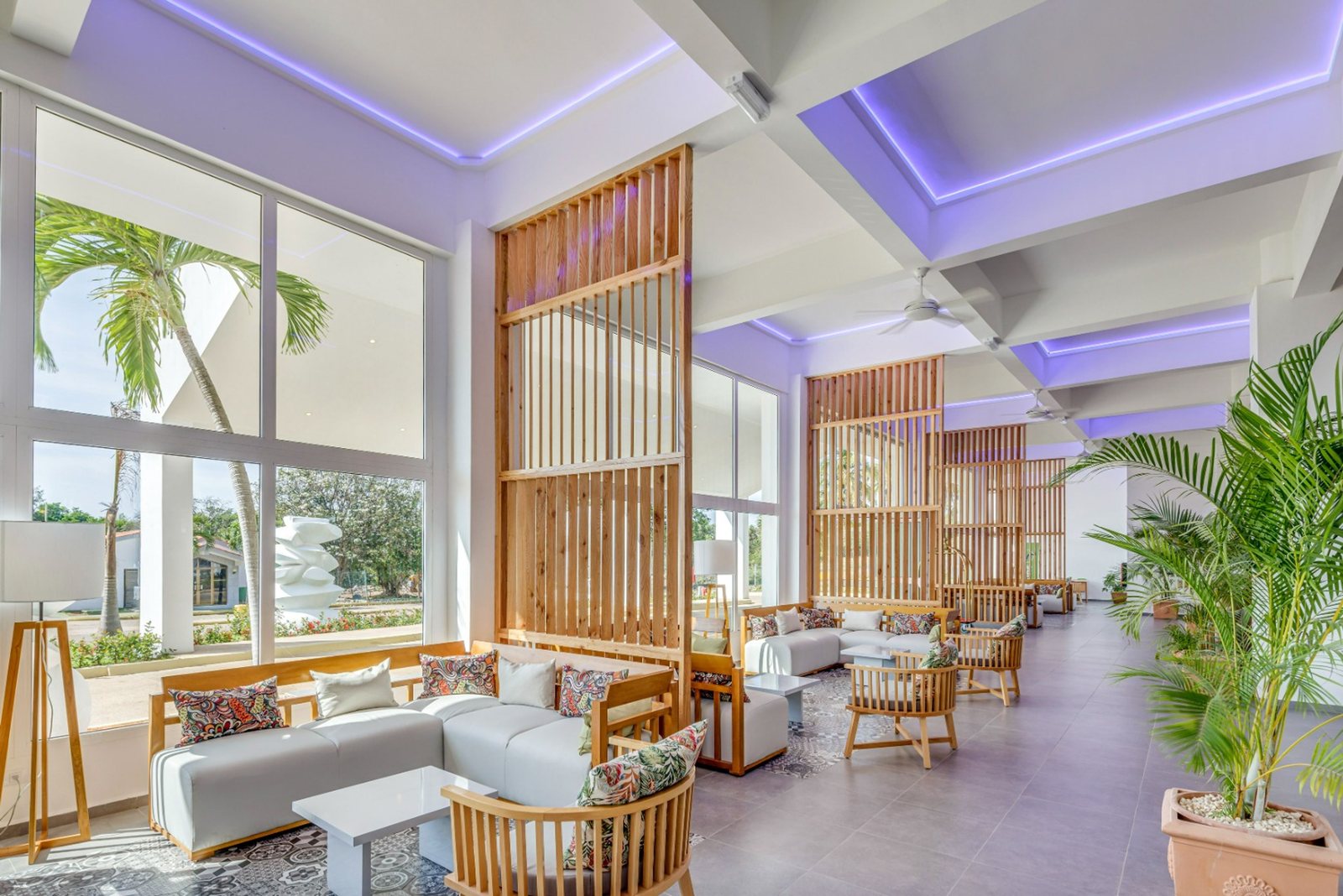 Lobby des Caribe Beach