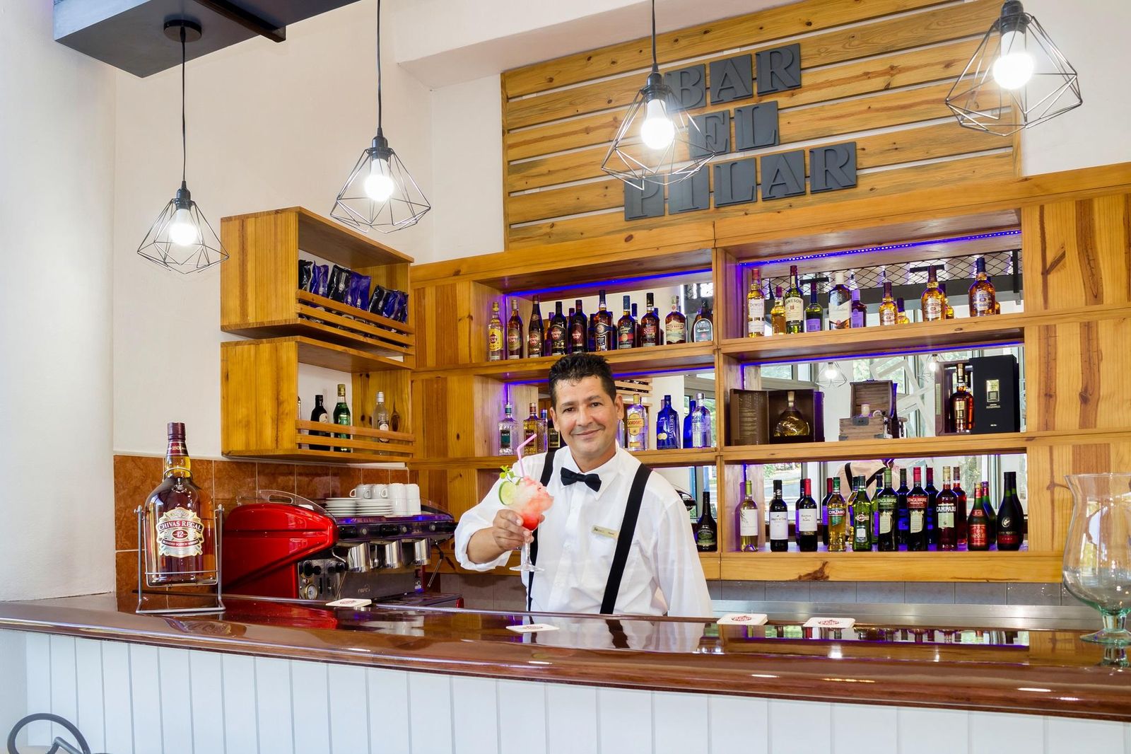 Bar du hall de Gran Caribe Sunbeach