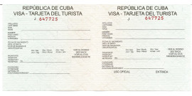 Tarjeta de Turista Tourist Card